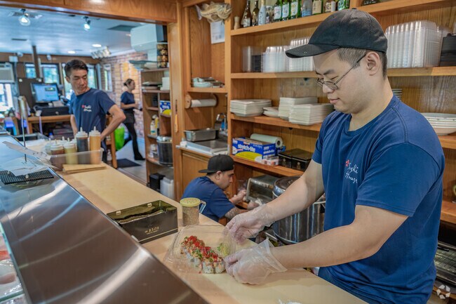 Head to the phenomenal local sushi restaurant, Sushi House.