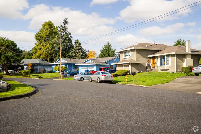 The residential streets of South Des Moines maintain a quiet atmosphere.
