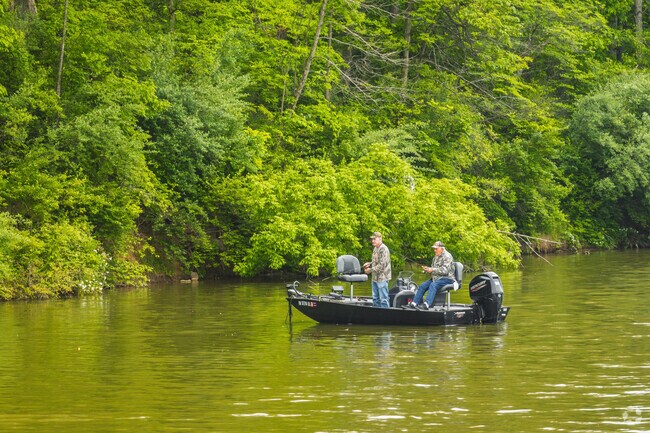 The White River along Chesterfield provides water activities like fishing.