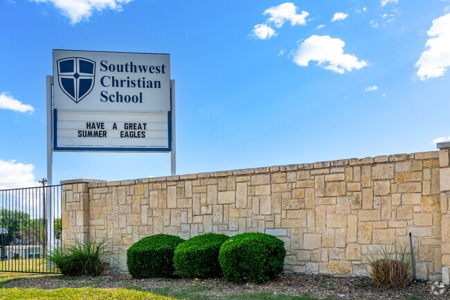 Southwest Christian School is a private school in the Wedgwood neighborhood of Forth Worth.