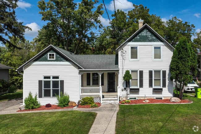Historic two story homes can be found closer to downtown Zumbrota.