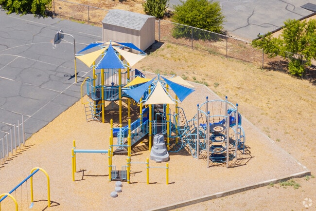 Shasta Elementary has updated play equipment.