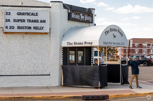 The famous Stone Pony music venue