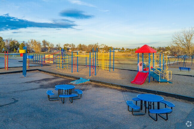 Normandy Elementary School recess area.