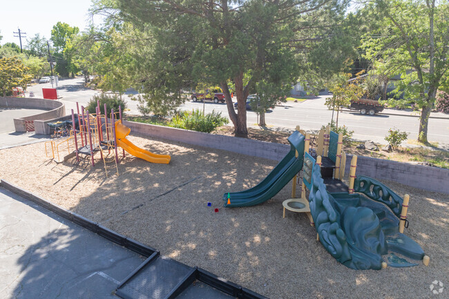 Brook Hill Elementary School in Santa Rosa has a fun playground.