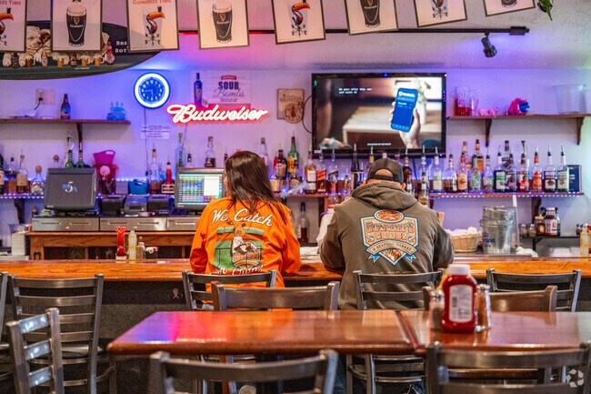 Grab a drink at Carson's Creekside in Middle River.