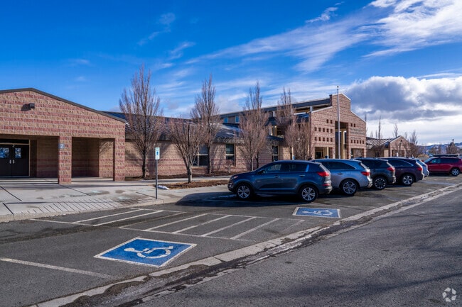 A view from the right left at Ted Hunsburger Elementary School.