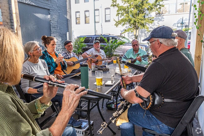 TC Celtic plays Irish tunes at local bars in Downtown Traverse City.