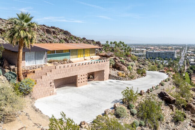 Frey House II, architect Albert Frey's second home in Palm Springs, was completed in 1964.