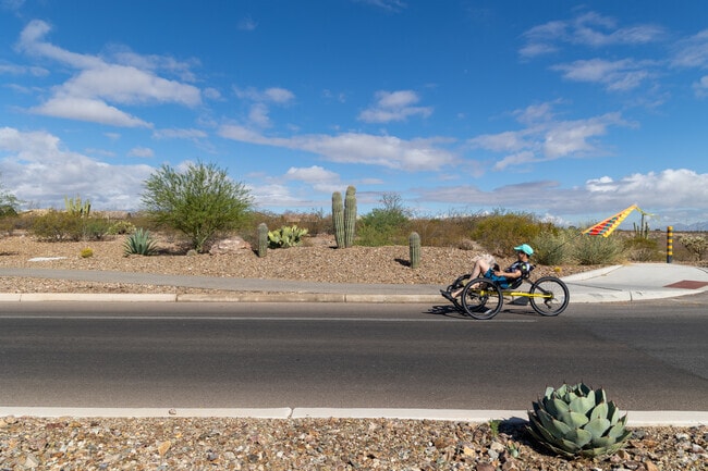 Life in Rocking K is laid-back with miles of bike lanes and desert scenery.
