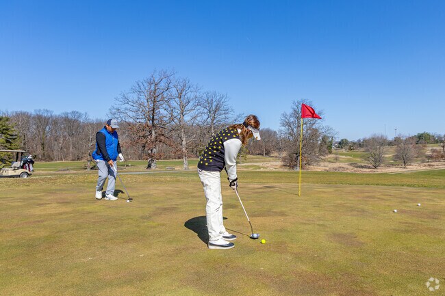 Forest Park Golf Course is a scenic course with tree-lined fairways and hilly terrain.