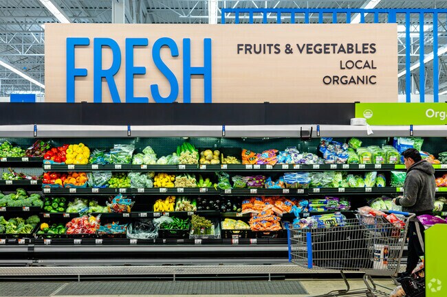 A Walmart east of downtown gives Coldwater shoppers easy access to big box variety.