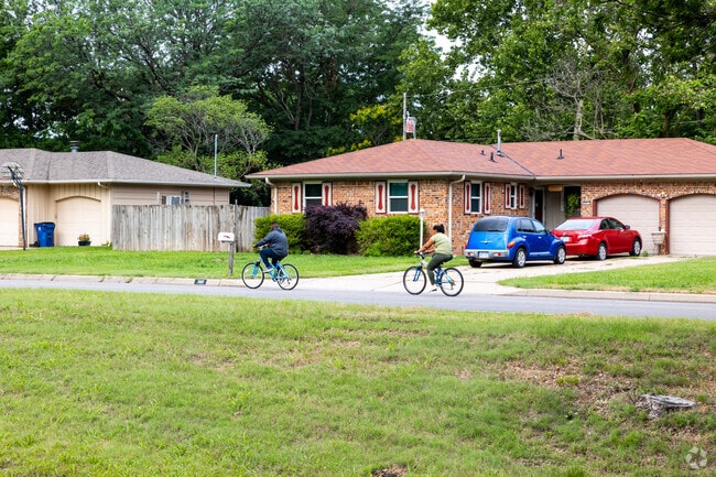 Sherwood Glen is a great place to enjoy an outdoor bike ride.
