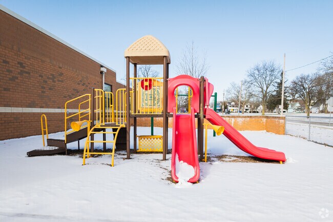 Glenwood Elementary playground is ready for fun.
