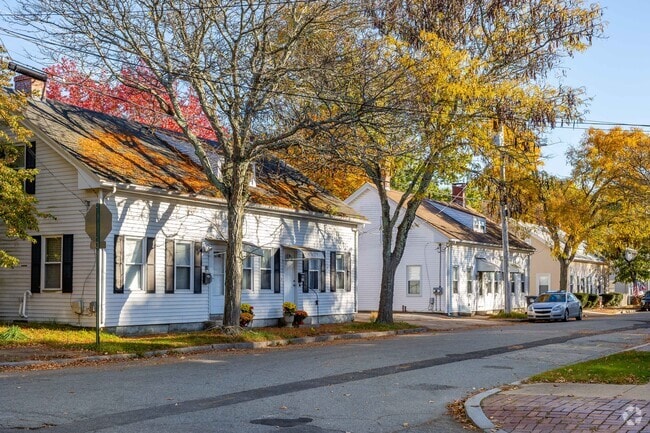 Duplex-style homes sit near Cooney Playground in Spectacle.