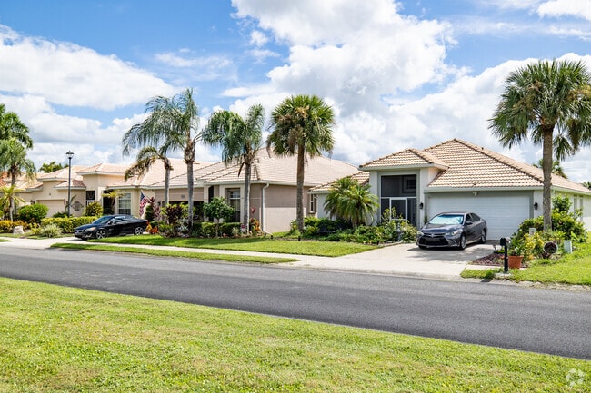 Spanish-revival style homes in Westminster, Ft. Myers, are great for large families.