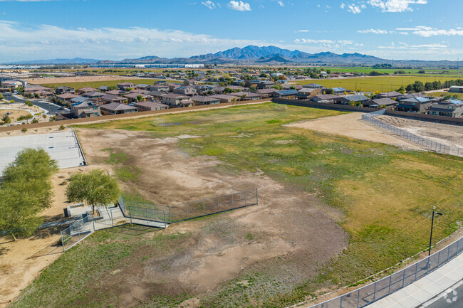 Baseball fields at Las Brisas Academy in Goodyear.