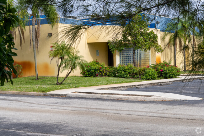 The Andrews High School building.