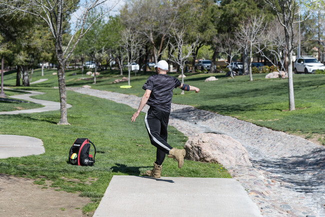 Peccole Ranch Disc Golf Course is easily accessible by residents of Section Seven.