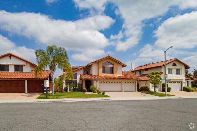 These Spanish style homes in La Palma are very popular.