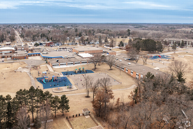Cambridge Primary School features a large outdoor play area.