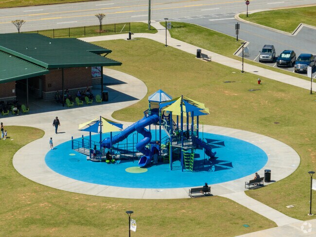 Center Park in Centerville, Georgia has a wonderful playground and walking trails.