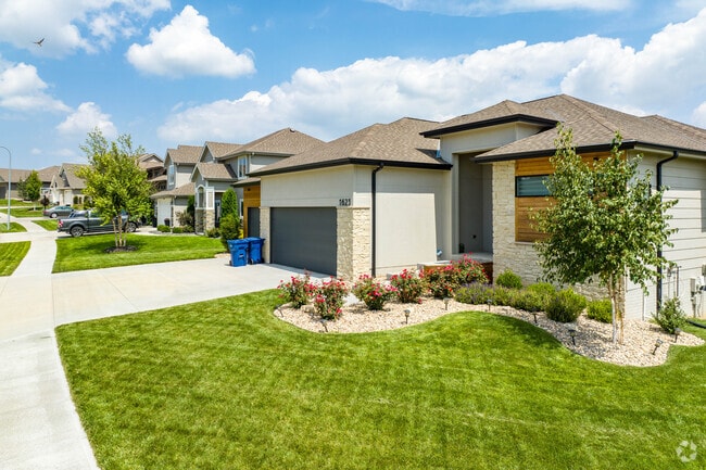 You will find many home styles in the surrounding Elkhorn neighborhoods.