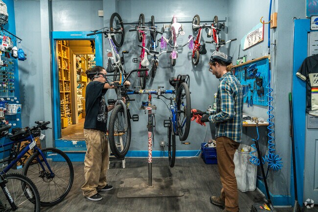 Where every pedal stroke leads to adventure at this Fairmount bike shop.