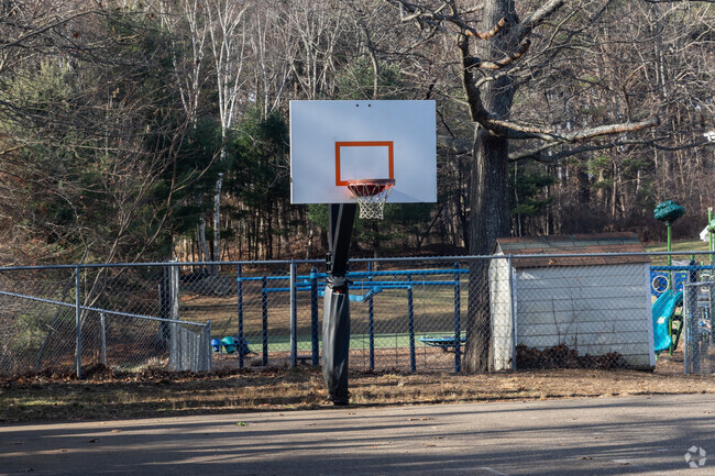 Horace Mitchell Primary School has a basketball court.