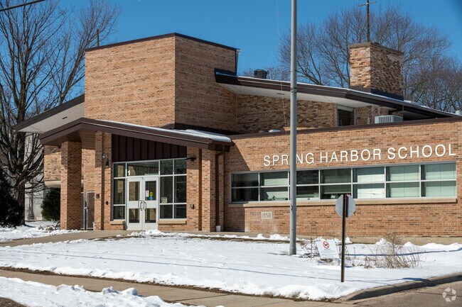 Spring Harbor Middle School serves the community of Spring Harbor.