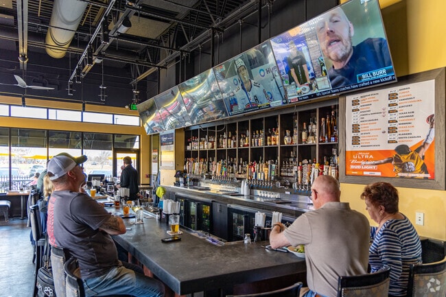 Aubrey's Restaurant features a full bar with a welcoming atmosphere.