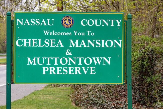 Hike 550 acres of trails at the Muttontown Preserve.
