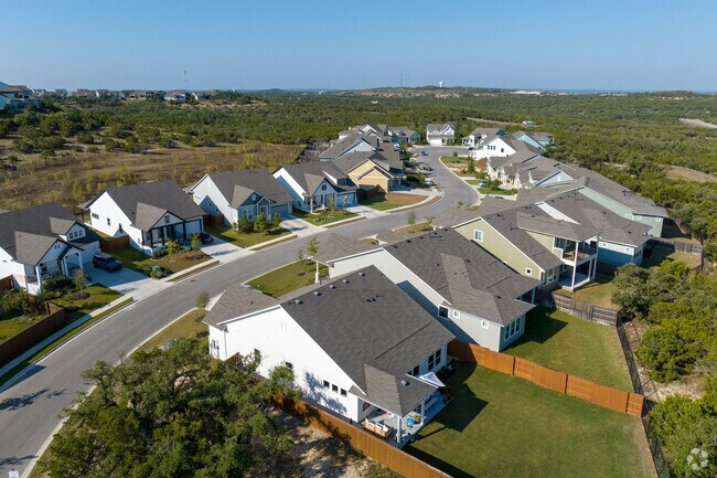 Residents at Headwaters enjoy scenic Hill Country views.