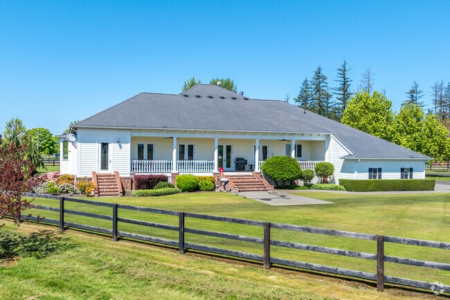 This gorgeous rancher home in Krain-Wabash has beautiful styling and plenty of yard space.