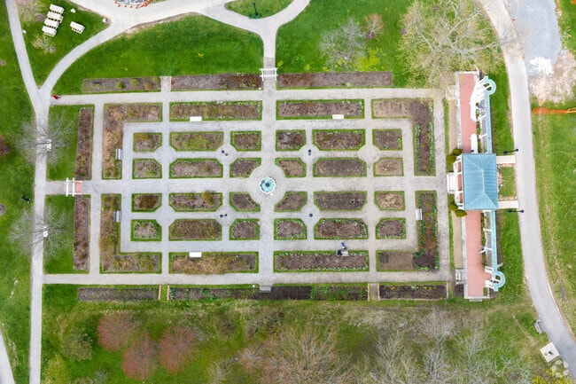 The Rose Garden in Delaware Park is special as it changes every couple of weeks.