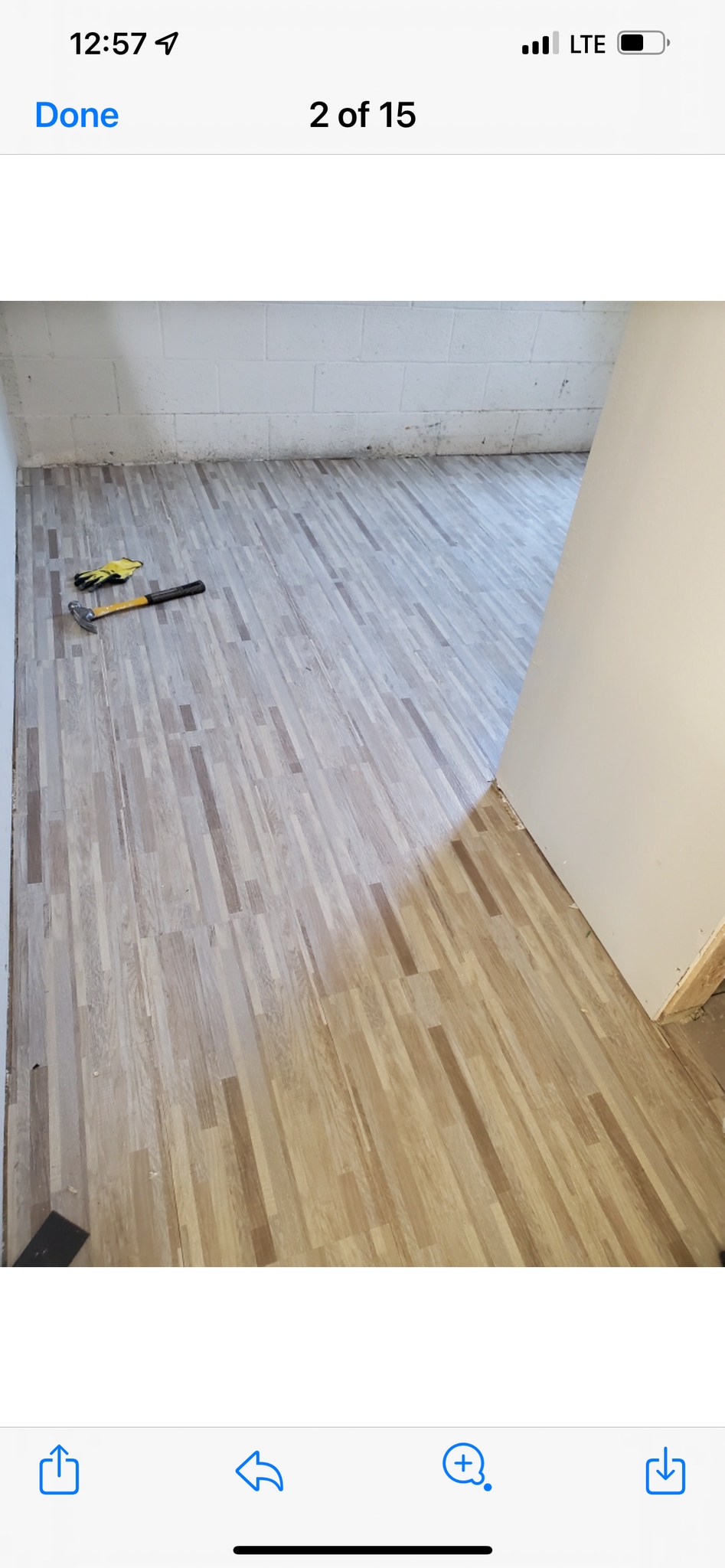 Brand new flooring