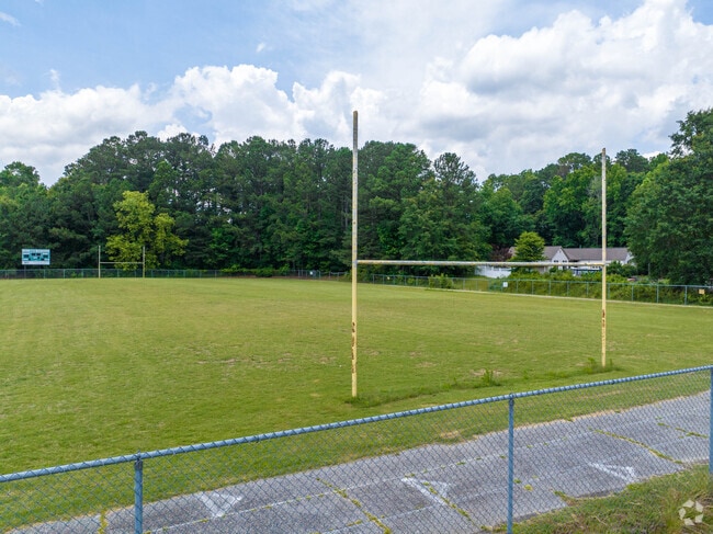 Cheer for your Warriors as they kick a field goal at J.C. Booth Middle School.