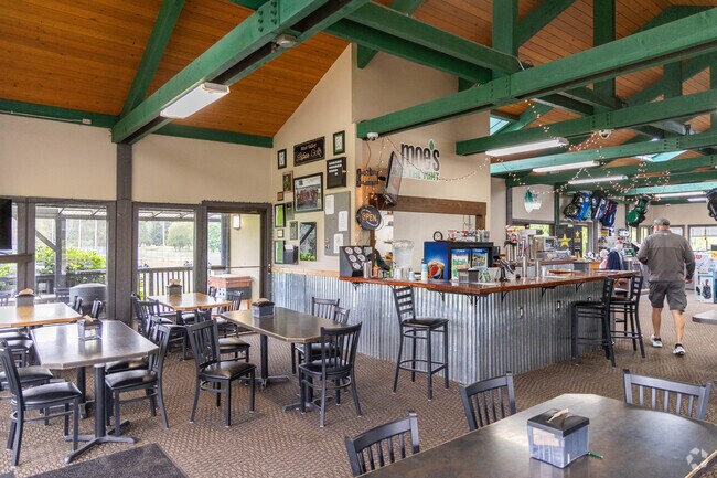 Mint Valley neighbors can meet up at Moe’s at the Mint restaurant at Mint Valley Golf Course.