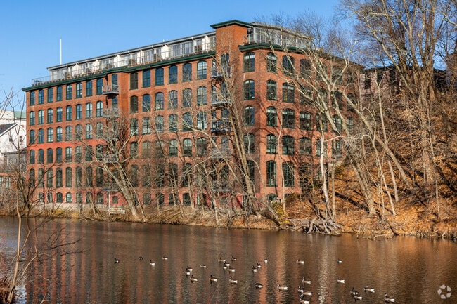Many large industrial buildings in Downtown Pawtucket have been converted to housing.