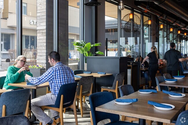 Dryft offers upscale dining just steps from the beach near Beachmont.