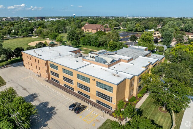 F E Peacock Middle School challenges and encourages children to learn.