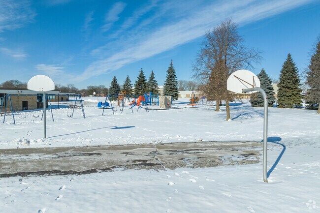 Westwood Elementary School play area.