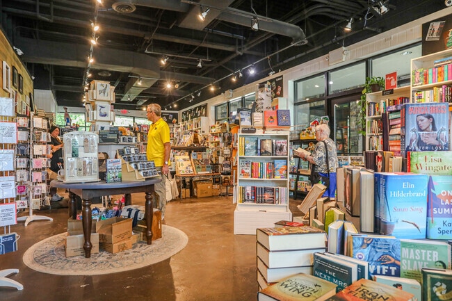 The bookworms of Courtland Township go to Epilogue Books, an independently owned bookstore.