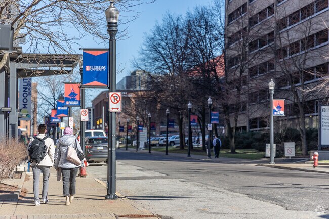 Bluff is home of Duquesne University.