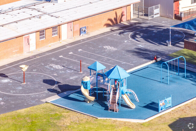 Your kids will love the playground at Oleander Elementary School.