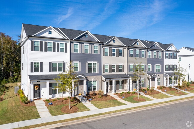 New townhomes are becoming more common in the Newnan area.