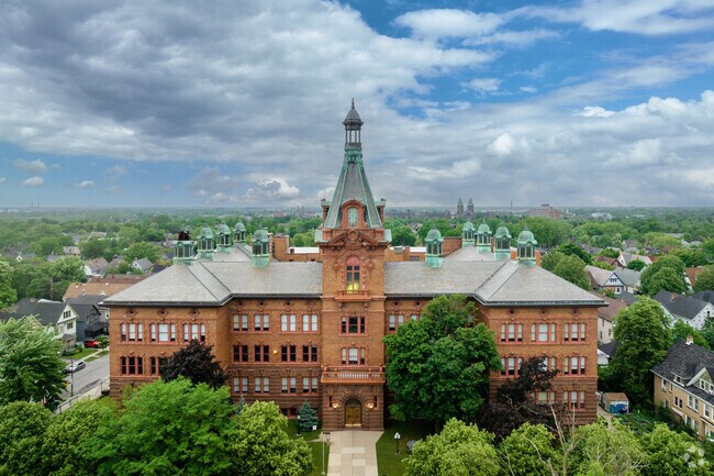 Buffalo's Lafayette International High School serves grade 9 through 12.