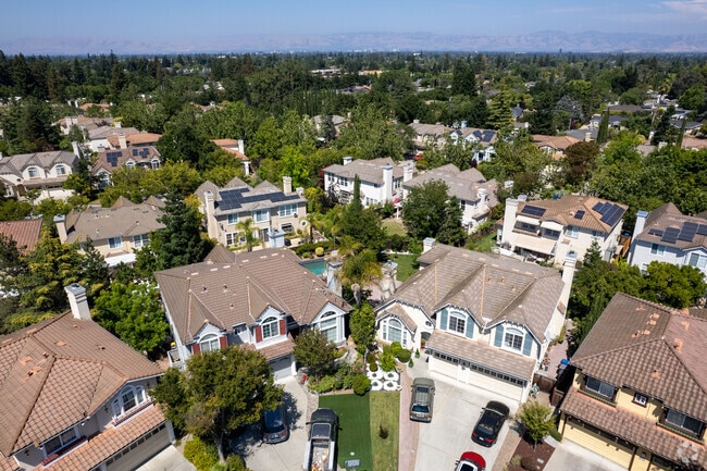Large homes in a private community in Quito Village.