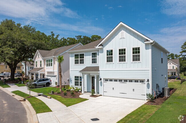 New Craftsman-inspired homes are under construction in Eastwind-Piney Acres.