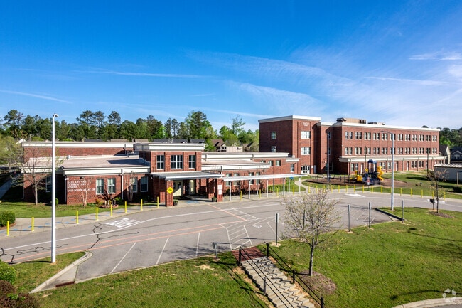 Ballantyne Elementary in Ballantyne serves approximately 880 students.